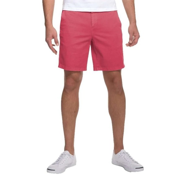 johnnie-O Other - JOHNNIE-O Men's Neal Stretch Twill Casual Shorts Malibu Faded Red Wine Size 35